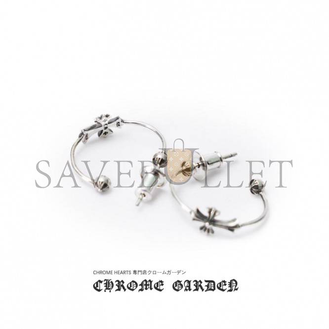 CHROME HEARTS SKINNY BANGLE BABYFAT EARRING