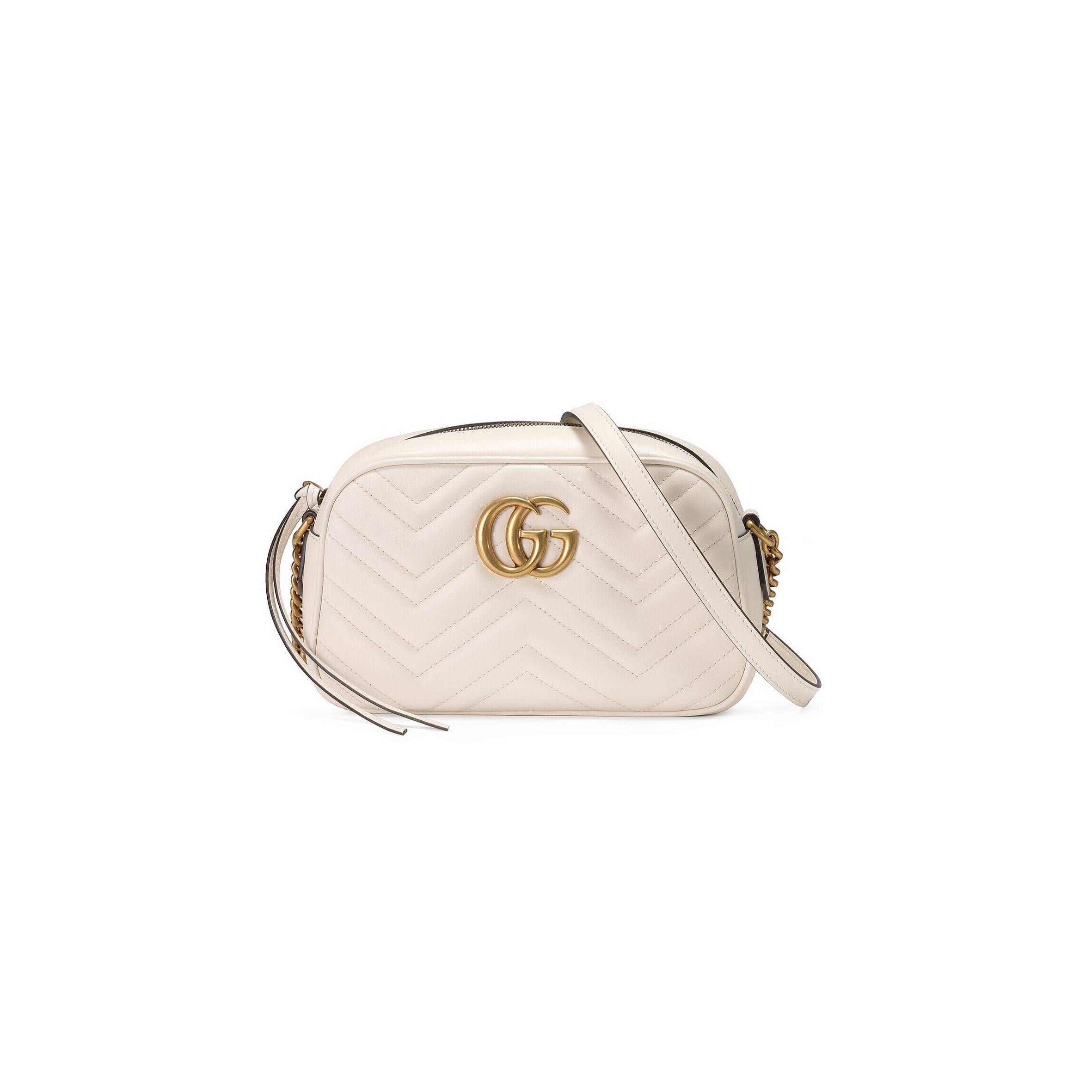 GUCCI GG MARMONT SMALL SHOULDER BAG  ‎447632 (24*13*7cm)