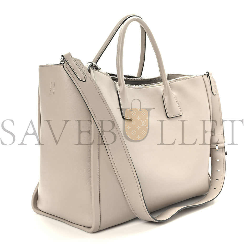 PRADA SOFT CALFSKIN LARGE CONCEPT TOTE POMICE (30*25*21cm)