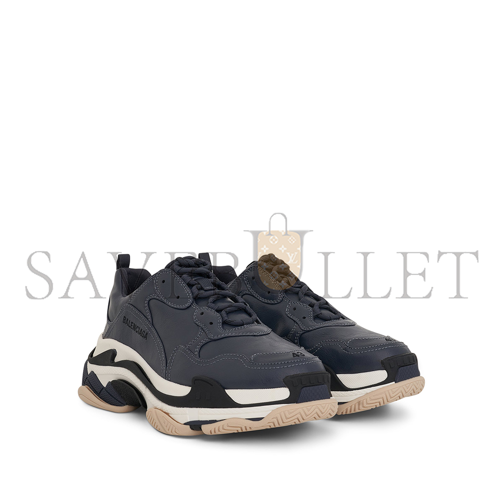 BALENCIAGA TRIPLE S SNEAKER IN STONE BLUE BLACK  536737W2FAD4179