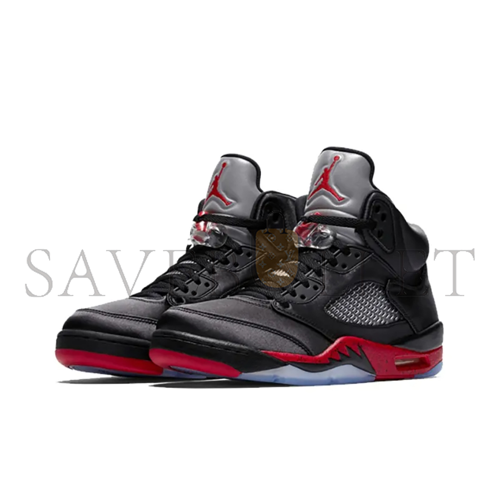 NIKE JORDAN 5 RETRO SATIN BRED 136027-006