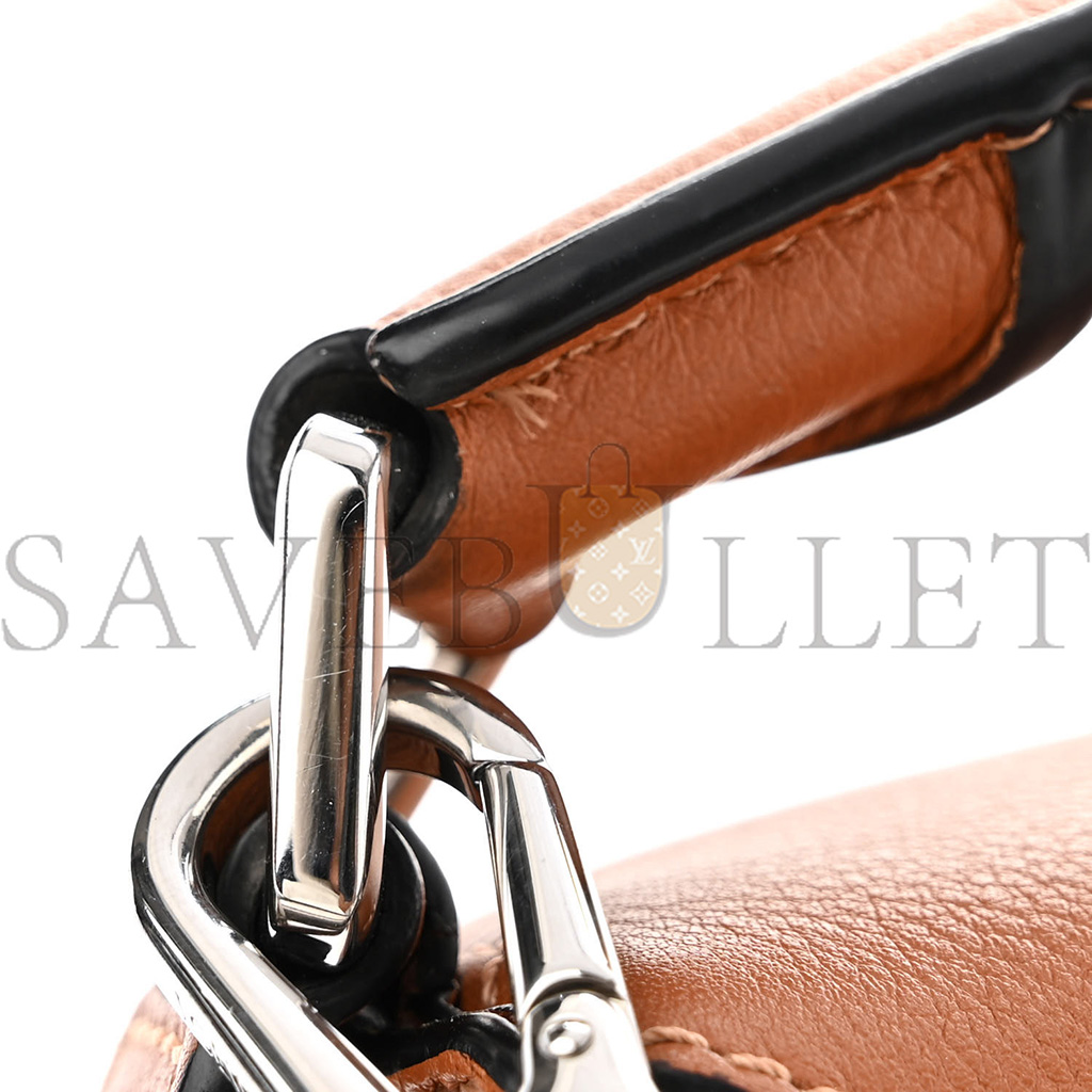 LOEWE CALFSKIN MINI PUZZLE BAG TAN (18*12.5*8cm)