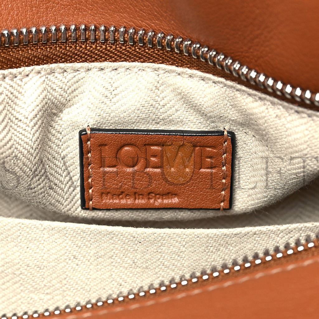 LOEWE CALFSKIN SMALL PUZZLE BAG TAN (24*16.5*10.5cm)