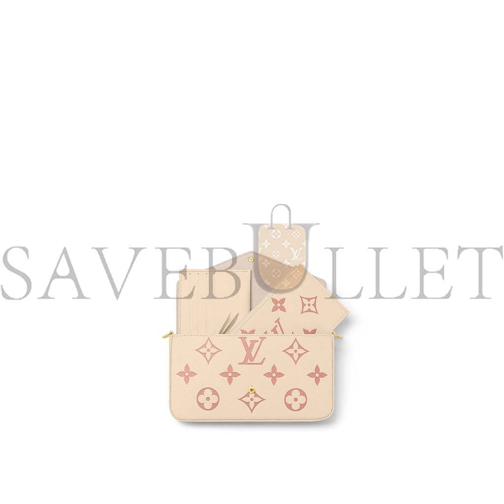 LOUIS VUITTON FÉLICIE POCHETTE M82047 (21*12*3cm)