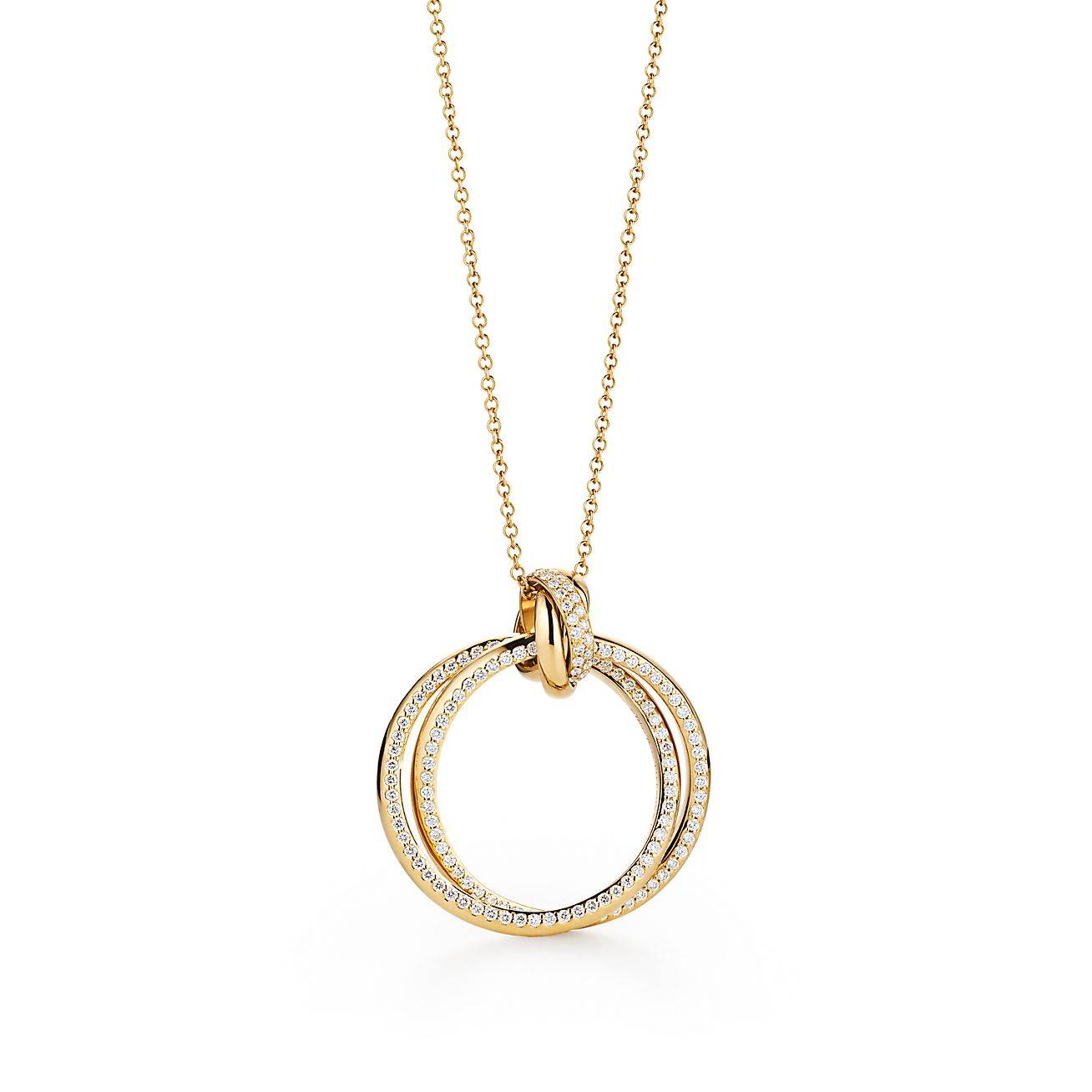 TIFFANY  PALOMAS MELODY CIRCLE PENDANT